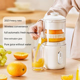 Multifunctional Wireless Electric Juicer, Orange Lemon Blender, USB Portable Mini Fruit Squeezer, Pressure Dispenser