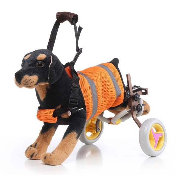 Pet Walking Dog, Wheelchair Scooter