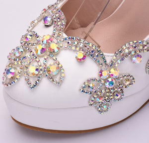 Rhinestone High Heel Shoes for Women