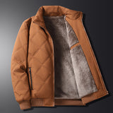 Men's Autumn and Winter Fleece Lined Coat