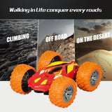 Double Sided 3D Flip Remote Control Car 2.4G 4CH Stunt RC Car Toy, Robot Drift-buggy Crawler Machine, Radio Controlled Car