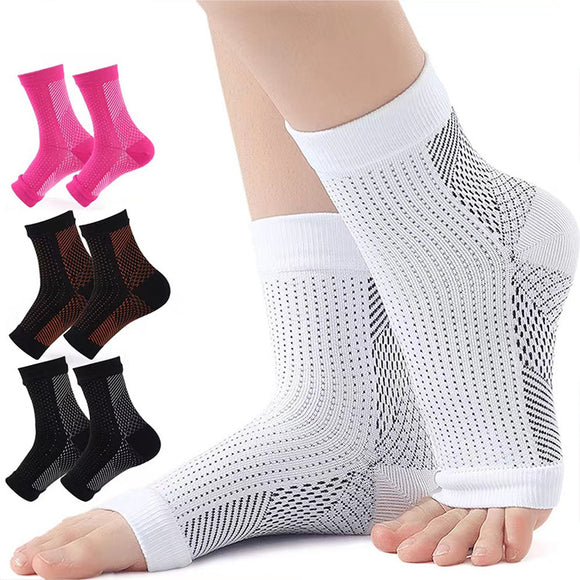 Outdoor Fitness Toe Protection Compression Socks