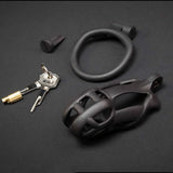 Men's Black CB, Light Chastity Lock Device