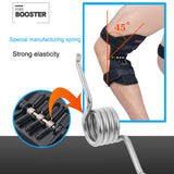 Patella Booster Spring Knee Brace Support for Mountaineering Squat, Sports Knee Pads