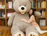 Giant Teddy Bear Plush Doll, Huge Soft Toys with Leather Shell