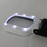 Square Optical LED Money Detector, Light Handheld Magnifier