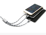 Three-in-one USB Data Cable, Short Type-C Mobile Phone Universal Charger