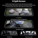 Front and Rear Dual Recording, Rear View Mirror, Dash Cam