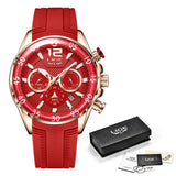 Men's Quartz Multi-function, Waterproof Watch