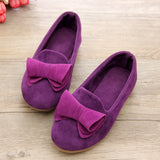 Kids' Flat Shoes, Girls' Suede Bellies