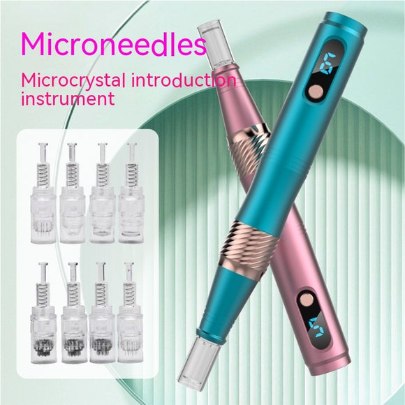 Household Electric Micro-needle Pen, Non-invasive Mesotherapy Inductive Therapeutical Instrument