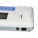 Single Channel, 12 Lead EKG, Electrocardiograph Printer, CE FDA ECG Machine