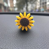 Perfume Decoration, Sunflower Flower Car Ventilator Perfume Clip