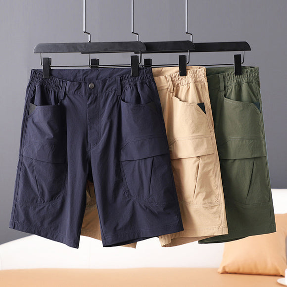 Men's Summer Leisure, Cargo, Big Pocket Shorts