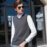 Sleeveless Sweater Vest for Men