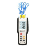 HT9815 Four-channel Contact, Temperature Measuring Electronic Meter