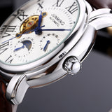 Junming Roman Characters, Men's Automatic Mechanical Waterproof Watch