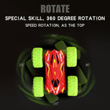 Double Sided 3D Flip Remote Control Car 2.4G 4CH Stunt RC Car Toy, Robot Drift-buggy Crawler Machine, Radio Controlled Car