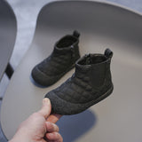 Snow Boots for Boys and Girls, Cotton Plus Velvet Soft Bottoms