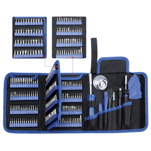 170 Piece Screwdriver Set, Multi Function Repair Kit