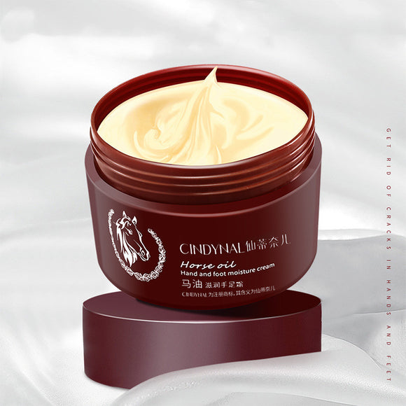 Horse Oil Hand Cream, Moisturizing Skin and Heel Gel