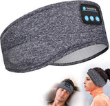 Wireless Bluetooth Sleeping Headband, Thin Soft Elastic Music Earphones, Eye Masks for Side Sleepers or Sporties