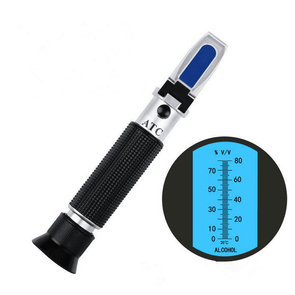 Refractometer Alcohol Detector Liquid Tester