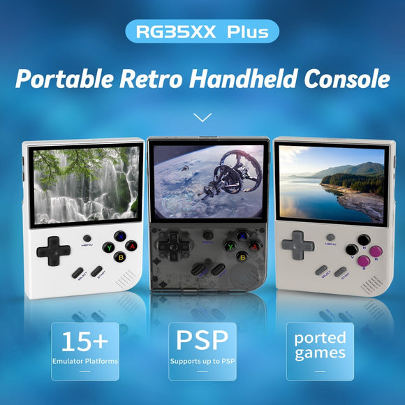 RG35XX Plus Vertical Retro Handheld Game Machine