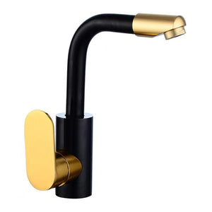 Space Aluminum Faucet, Hot and Cold Bathroom Washbasin Nozzle