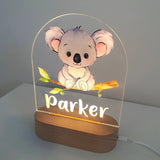 Personalized Colorful Night Light, Baby Lamps