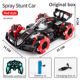 4WD Horizontal Drift Spray Stunt RC Car Toy