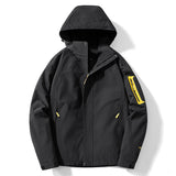 Shell Jacket, Windproof Waterproof, Mountaineering Suit, Cold-proof Warm Cardigan