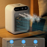 Air Conditioner, Water Cooling Fan for Rooms or Offices, Portable Air Conditioning for Cars