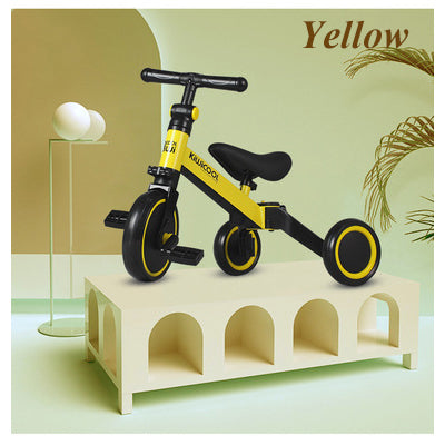 Children's Two-in-one Balance Scooter, 1-3 Years Old Baby, Multifunctional Tricycle