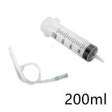 Plastic Large Capacity Transparent Reusable Sterile Measuring Injection, Nutrient Hydroponics Syringe