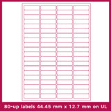 FBA Barcode Paper, Serial Number Amazon's Usage Blank Label Sticker Sheets