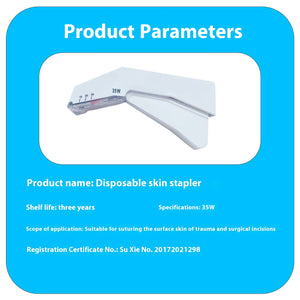 35W Traceless Titanium Pin, Disposable Skin Stapler
