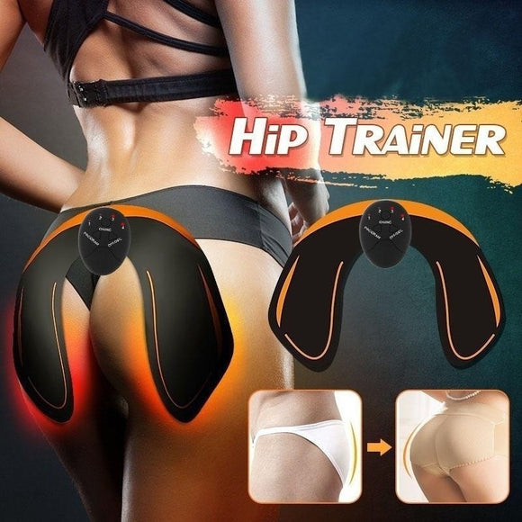 EMS Hip Muscle Training Stimulator, Abs Fitness Massager Trainer, Buttocks Butt Lifting Device, Body Slimming and Weight Loss Tool