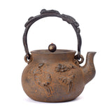 Japanese Home Furnishing, Cast Iron Teapot, Gift Handmade Antique Iron Kettle