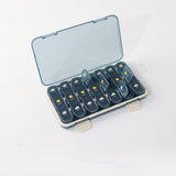 Pill Organizer, 1 Week Sealed Box, 21 or 28 Compartments