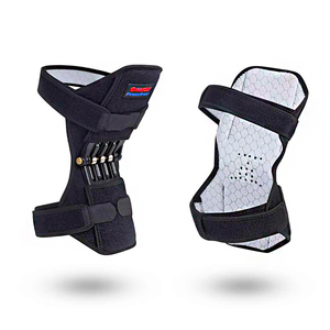 Patella Booster Spring Knee Brace Support for Mountaineering Squat, Sports Knee Pads