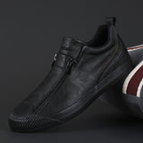 Double Zipper, Casual Men's Board Shoes