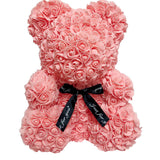 Rose Bear Eternal Creative Ornaments, Valentine's Day, Birthday, Teacher's Day Gift Idea