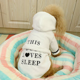 Pet Clothes Pajamas, Dog Bathrobe