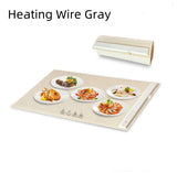 Electric Warming Tray, Graphene Vegetable Heating, Hot Cutting Board, Household Multi-functional Thermal Insulation Tool, Kitchen Gadgets