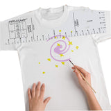 T-shirt Collar Measuring Ruler, Clothes Collar Plastic Measuring Tool