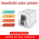 Color Portable Mbrush-kongten Handhled Printer