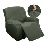 Stretch Thick Full-body Massage Chair Cover Figured Cloth Art Sofa Recliner Cover