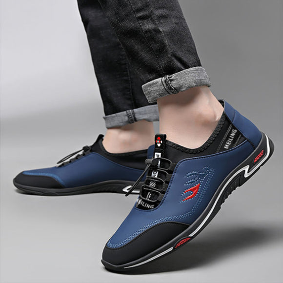 PU Sports, Breathable, Casual Men's Shoes