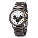 Multi-functional Cross-border Literary Young Men's Wooden Luminous Watch